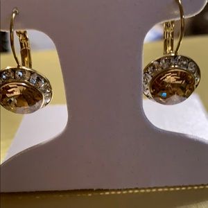 Vintage Earrings made with Swarovski Elements. Great Buy! 126 days til Christmas